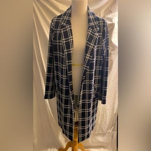 Melloday Blue & White Women’s Jacket, XL